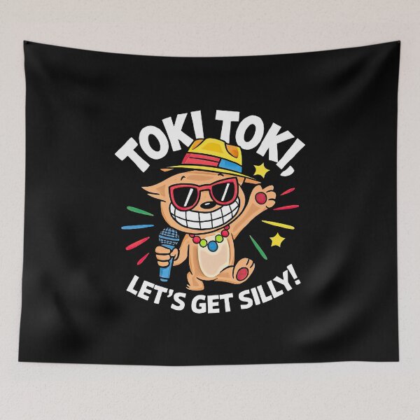 Item preview, Colorful Toki with Big Grin designed and sold by artwaves.