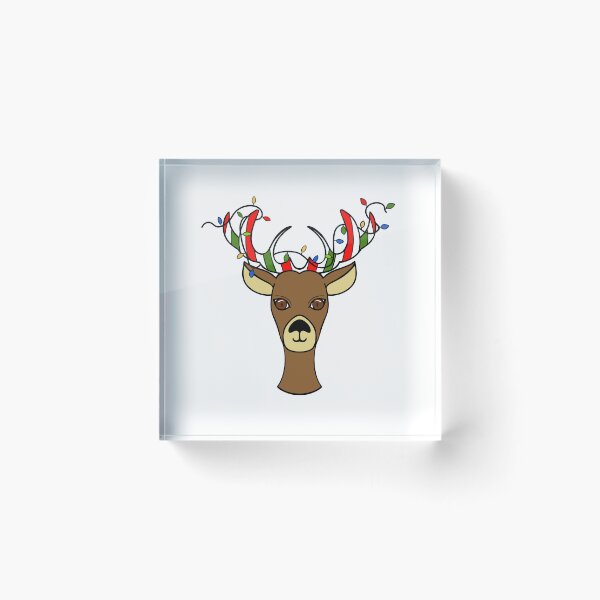 Item preview, Christmas Reindeer Antlers Christmas Lights designed and sold by Sartoris Art.