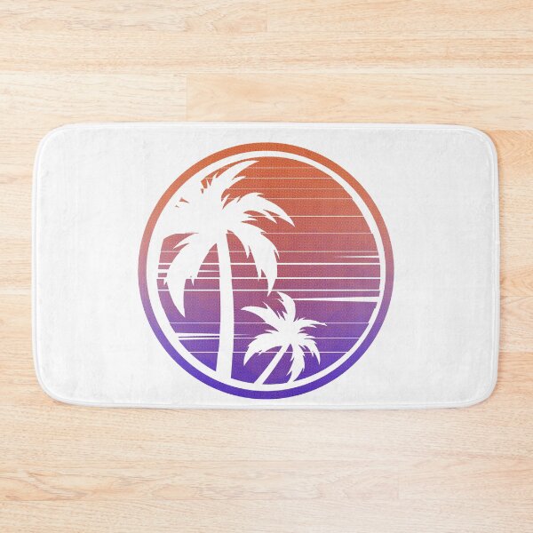Item preview, Autumn Sunset Palm Tree Silhouette - Tropical Vibes Art designed and sold by Sun Sand & Sea Art.