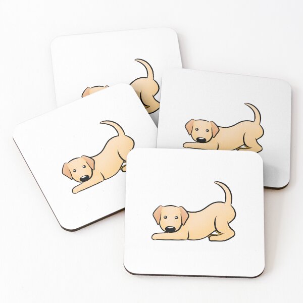Item preview, Little Labrador (Yellow) designed and sold by Tessa Draws Stoof.