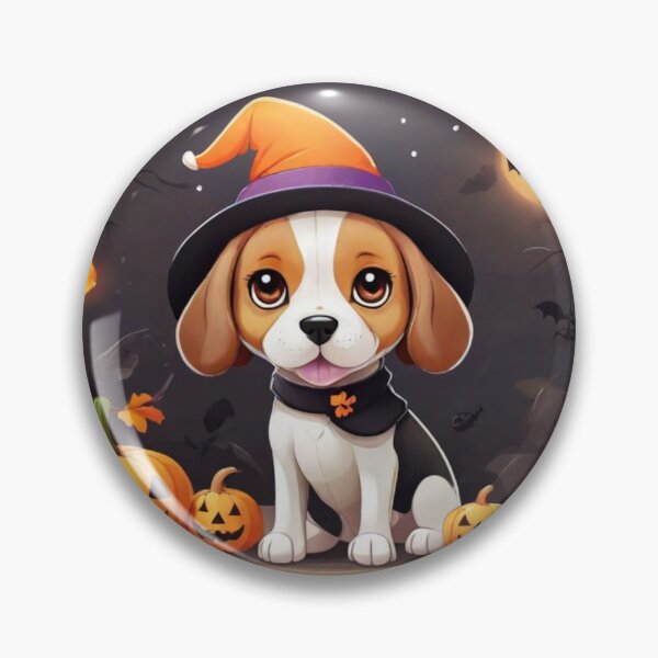 Item preview, Adorable Kawaii Beagle Halloween designed and sold by NeatThingLover.