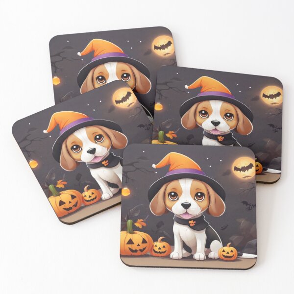 Item preview, Adorable Kawaii Beagle Halloween designed and sold by NeatThingLover.