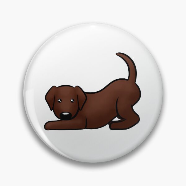 Item preview, Little Labrador (Chocolate) designed and sold by Tessa Draws Stoof.
