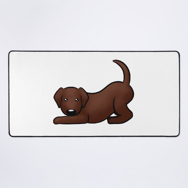 Item preview, Little Labrador (Chocolate) designed and sold by Tessa Draws Stoof.