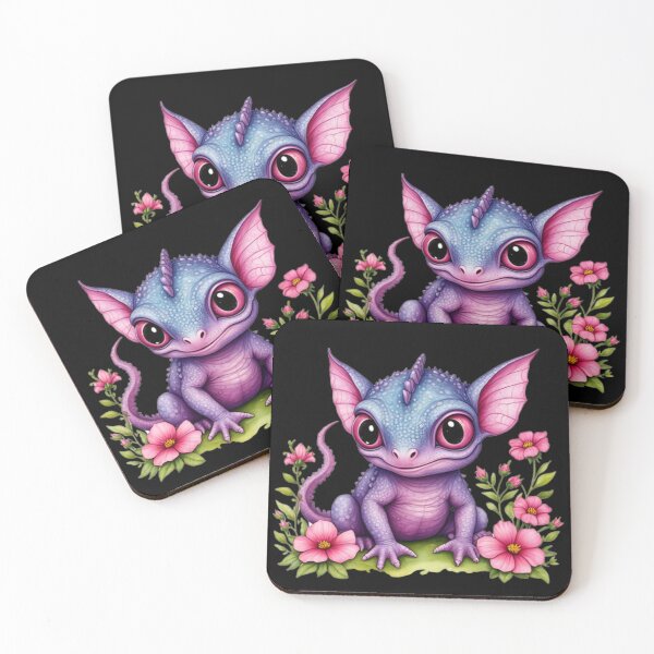Item preview, BABY PINK AND BLUE CHAMELEON designed and sold by Inspiretouplift.