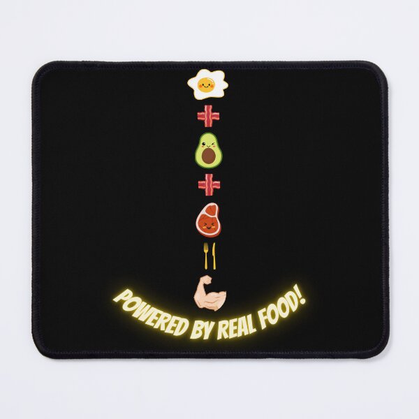 Item preview, Powered by Real Food - Keto Muscle Fuel T-Shirt designed and sold by MaSzStyle.