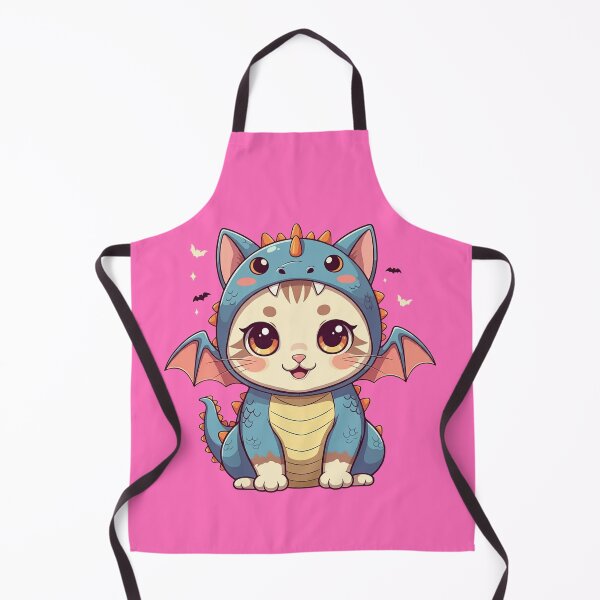 Item preview, Cute Kitty Dressed As A Blue Dragon | Pink designed and sold by PinkGoddessLove.