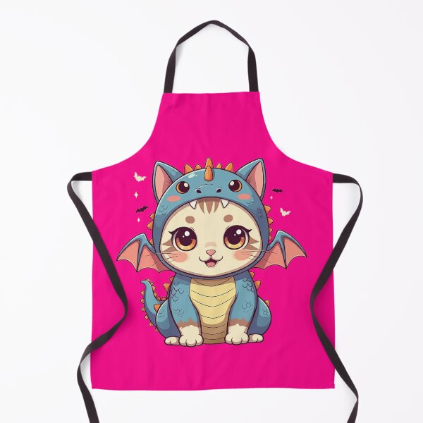Item preview, Cute Kitty Dressed As A Blue Dragon | Pink designed and sold by PinkGoddessLove.