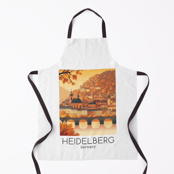 Item preview, A Vintage Travel Illustration of Heidelberg - Germany  designed and sold by GoodOldVintage.