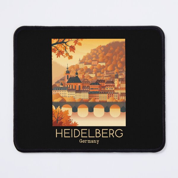 Item preview, A Vintage Travel Illustration of Heidelberg - Germany designed and sold by GoodOldVintage.