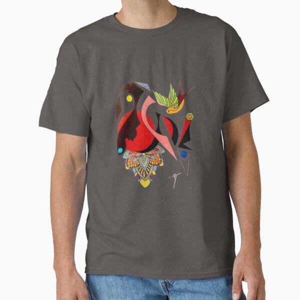 Vibrant Geometric Art: A Burst of Color and Creativity Classic T-Shirt