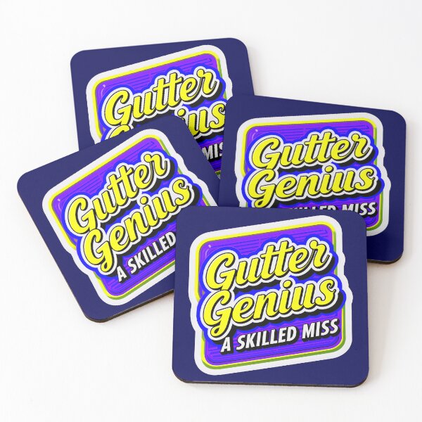 Item preview, Gutter Genius A Skilled Miss Bowling Quote designed and sold by TheArtOfPat.