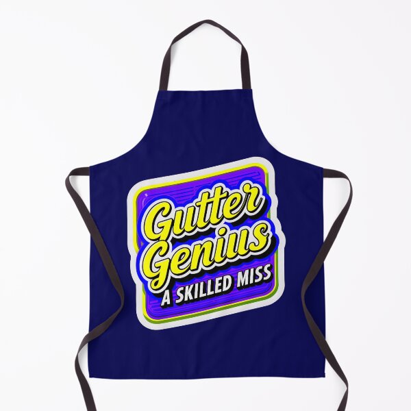 Item preview, Gutter Genius A Skilled Miss Bowling Quote designed and sold by TheArtOfPat.