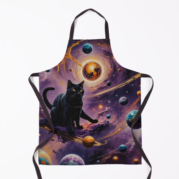 Item preview, Black Cat and Planets designed and sold by Erlin Rudho.