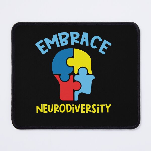 Item preview, Embrace Neurodiversity Autism, Special Ed Teacher Social Worker Special Needs Mom, ABA Therapist, Speech Therapy, BCBA, Mental Health designed and sold by behindthefacts.