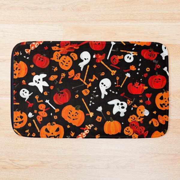 Item preview, Halloween Phone Case for iPhone 14 Pro Max Anti-Yellowing Clear Soft TPU + Black Camera Frame Protection Anti-Scratch Shockproof Phone Cover with Skull Bat Pumpkin Pattern designed and sold by ArteeInnovation.