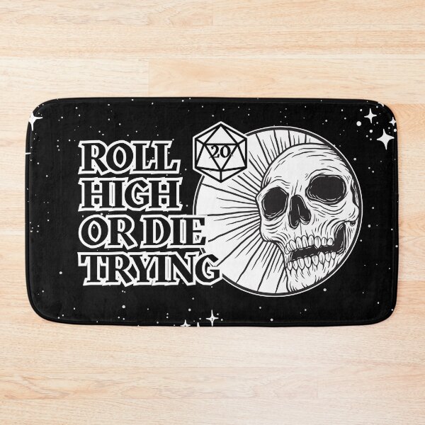Item preview, Roll High or Die Trying - D20 RPG Gifts for Tabletop Gamers designed and sold by BeamGeeks.