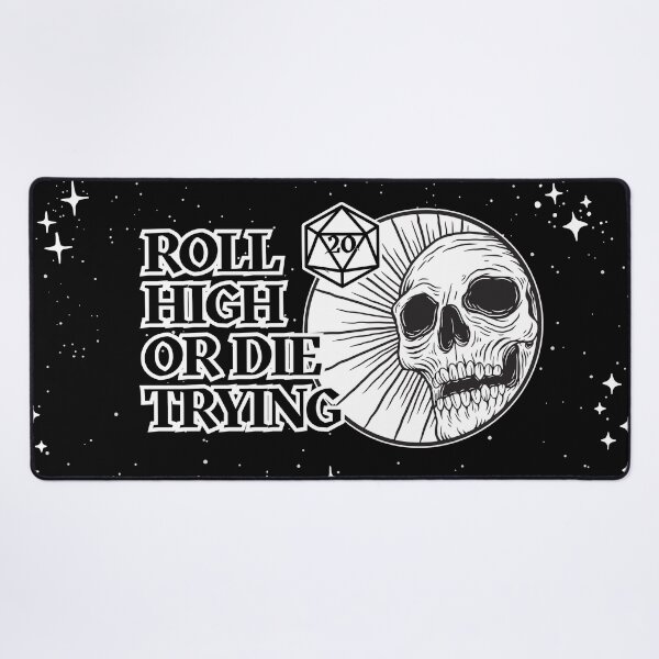 Item preview, Roll High or Die Trying - D20 RPG Gifts for Tabletop Gamers designed and sold by BeamGeeks.