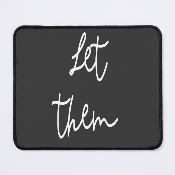 Item preview, Let Them Poem Quote Live and Let Be Mel Robbins Theory designed and sold by Threethreethree.