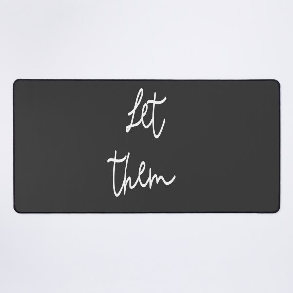 Item preview, Let Them Poem Quote Live and Let Be Mel Robbins Theory designed and sold by Threethreethree.