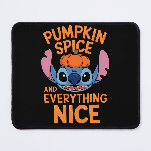 Item preview, Stitch halloween: Pumpkin Spice and Everything Nice a funny Halloween design for Spooky Autumn designed and sold by TheInkyOwl-TIO.