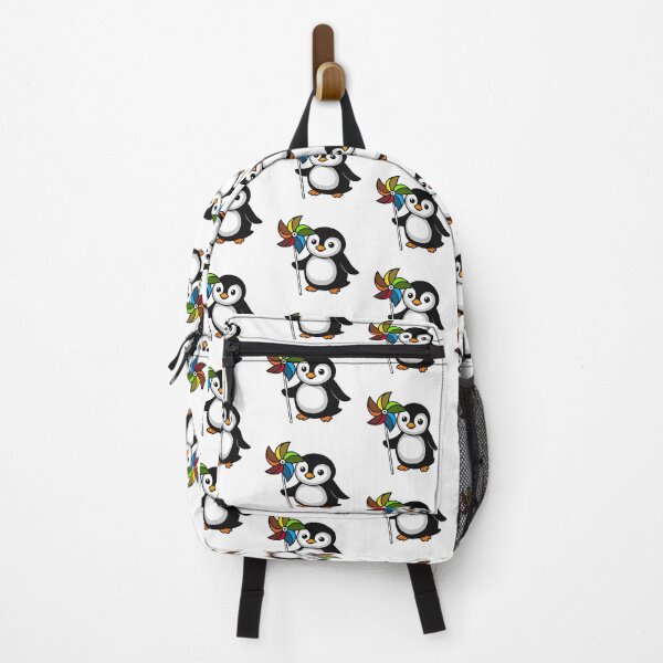 Item preview, Cute penguin with a colorful windmill designed and sold by MSady.