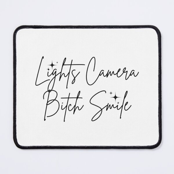 Item preview, Lights camera bitch smile - TTPD - Taylor Swift Lyrics designed and sold by Simi2020.