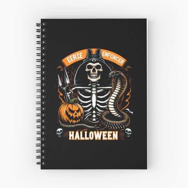 Item preview, EERIE ENFORCER HALLOWEEN: Skeletal Sovereign of the Night designed and sold by SplashTastic.