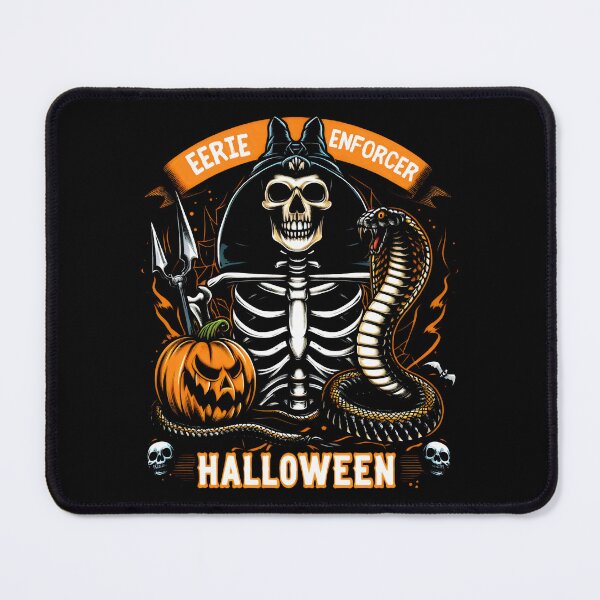 Item preview, EERIE ENFORCER HALLOWEEN: Skeletal Sovereign of the Night designed and sold by SplashTastic.