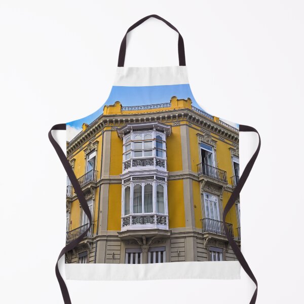 Item preview, Detalle de la fachada de un antiguo edificio amarillo en Valencia, España designed and sold by goceris.