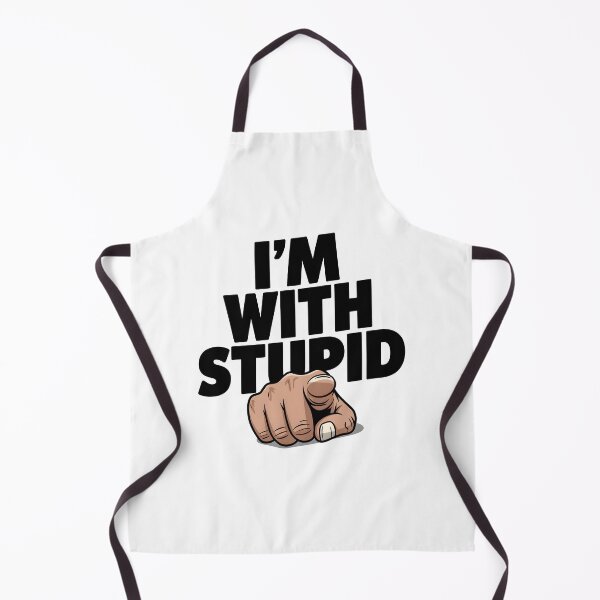 Item preview, I'm With Stupid designed and sold by TahfahTk.