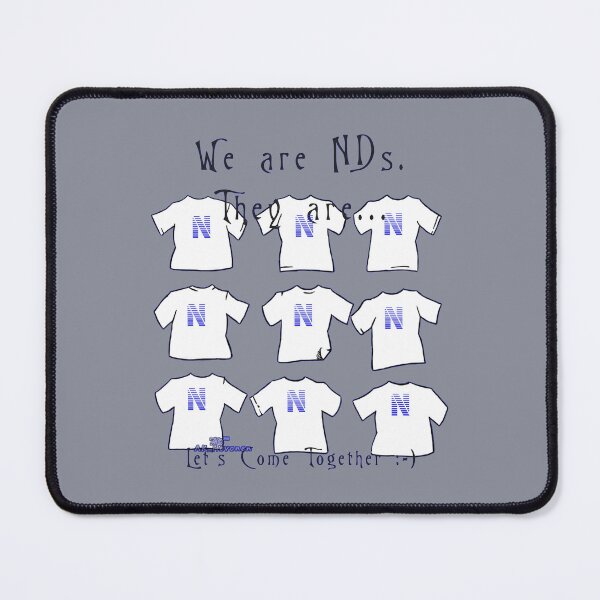 Item preview, Autistic Pun Drawing with Text Blau designed and sold by AK-Hevonen.