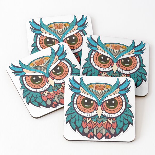 Item preview, Cute Tribal Owl designed and sold by Cannaxes Studio.