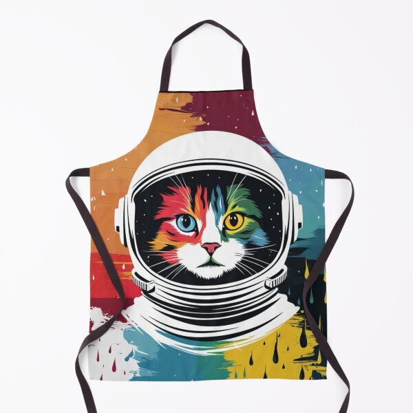 Item preview, Cat slave - Cat wearing a space suit designed and sold by mamacub.