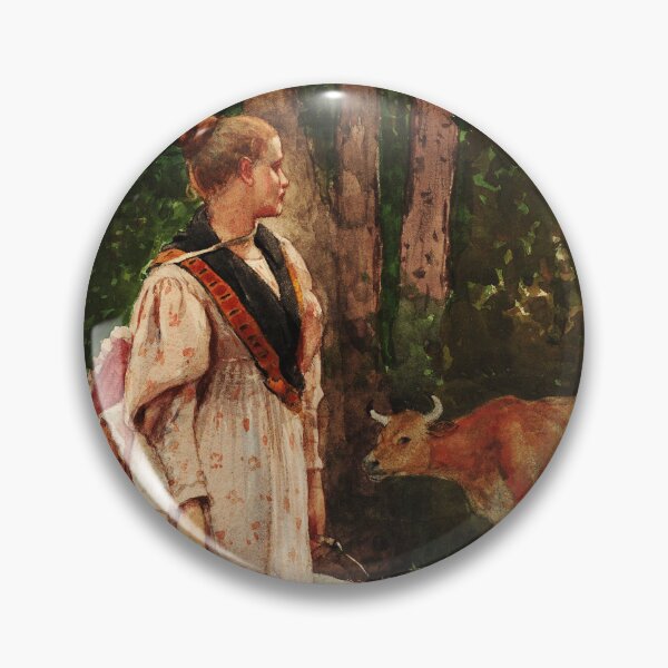 Item preview, Winslow Homer - The Milk Maid designed and sold by Erlin Rudho.