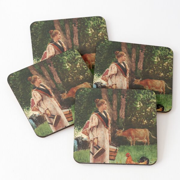 Item preview, Winslow Homer - The Milk Maid designed and sold by Erlin Rudho.