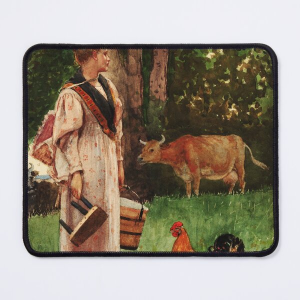 Item preview, Winslow Homer - The Milk Maid designed and sold by Erlin Rudho.