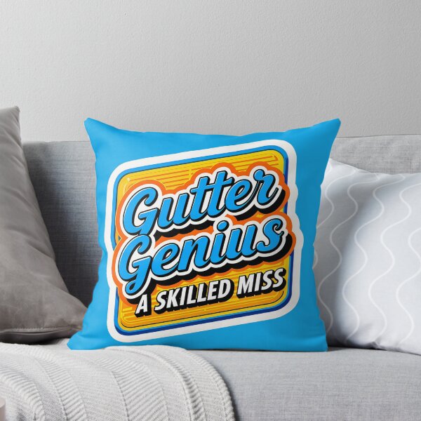 Item preview, Gutter Genius A Skilled Miss Bowling Quote designed and sold by TheArtOfPat.