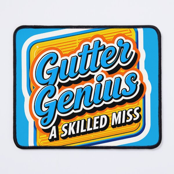 Item preview, Gutter Genius A Skilled Miss Bowling Quote designed and sold by TheArtOfPat.