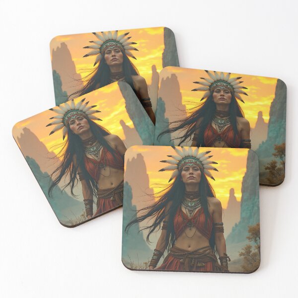 Item preview, Navajo Goddess Changing Woman designed and sold by SoniaSarkali.