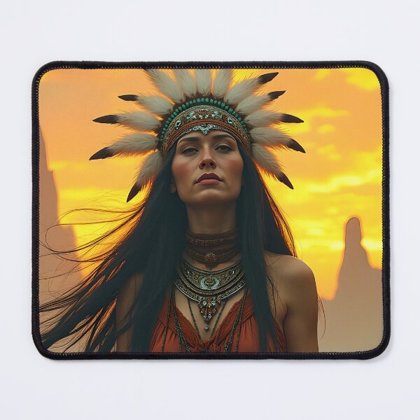 Item preview, Navajo Goddess Changing Woman designed and sold by SoniaSarkali.