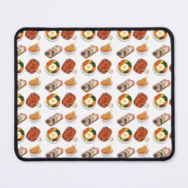 Item preview, Korean food pattern designed and sold by cloudiish.