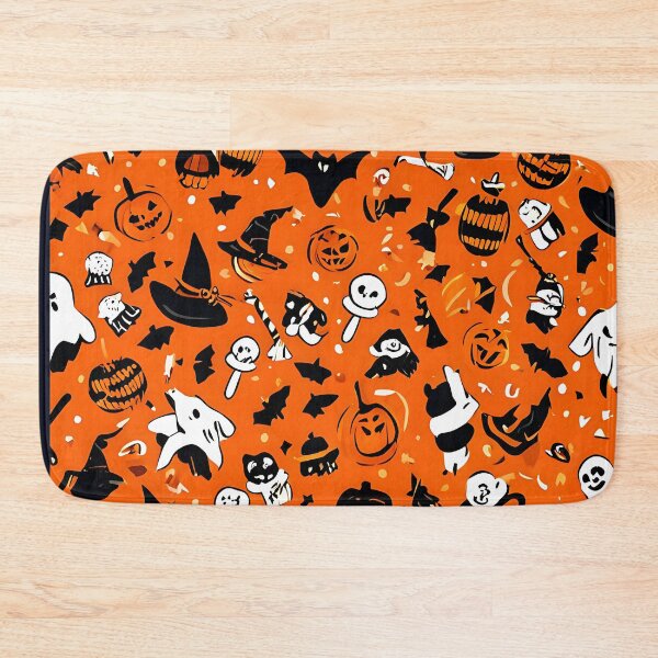 Item preview, Halloween Phone Case for iPhone 14 Pro Max Anti-Yellowing Clear Soft TPU + Black Camera Frame Protection Anti-Scratch Shockproof Phone Cover with Skull Bat Pumpkin Pattern designed and sold by ArteeInnovation.