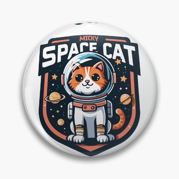 Item preview, Micky the Space Cat: ESA's Beloved Mascot Design for Kids - ESTEC Noordwijk designed and sold by MeetinSpace.