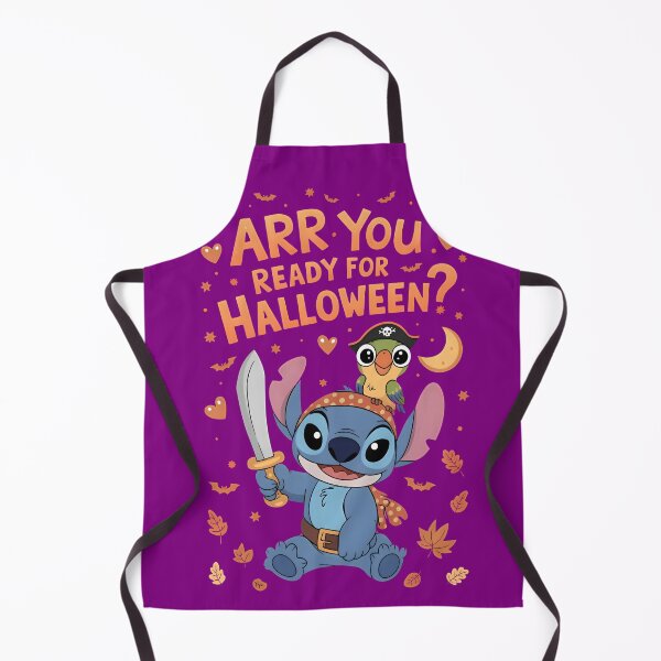 Item preview, Pirate Stitch Halloween Arr You Ready for Halloween?- A funny Halloween design for Spooky Autumn designed and sold by TheInkyOwl-TIO.