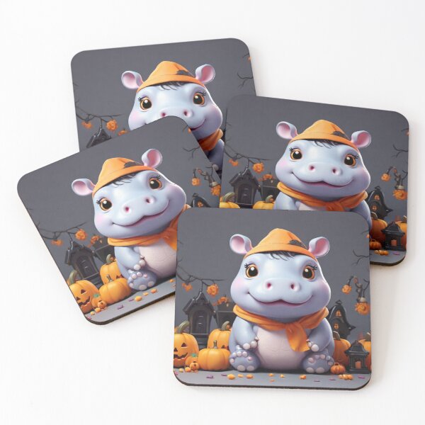 Item preview, Hippo in Cute Halloween Costume designed and sold by NeatThingLover.