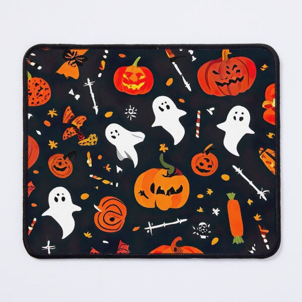 Item preview, Halloween Phone Case for iPhone 14 Pro Max Anti-Yellowing Clear Soft TPU + Black Camera Frame Protection Anti-Scratch Shockproof Phone Cover with Skull Bat Pumpkin Pattern designed and sold by ArteeInnovation.