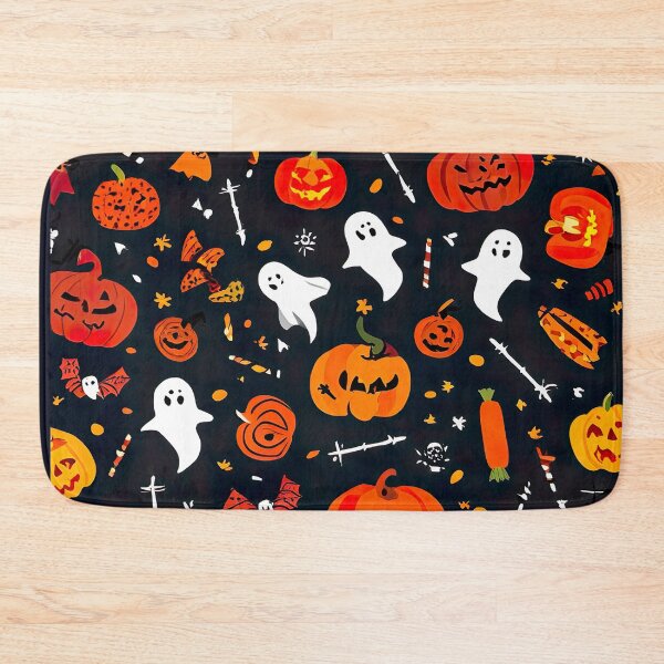 Item preview, Halloween Phone Case for iPhone 14 Pro Max Anti-Yellowing Clear Soft TPU + Black Camera Frame Protection Anti-Scratch Shockproof Phone Cover with Skull Bat Pumpkin Pattern designed and sold by ArteeInnovation.