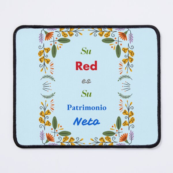 Item preview, Su Red es Su Patrimonio Neto (Spanish) designed and sold by SalumArts.