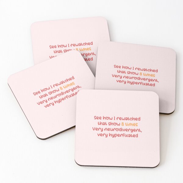 Item preview, Demure neurodivergent quote designed and sold by mondesigns98.